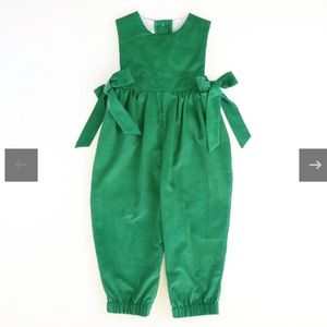Southern Smocked Company Corduroy Romper